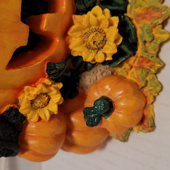 Adorable Lighted Teddy Bear with Pumpkins - Picture 6 of 16